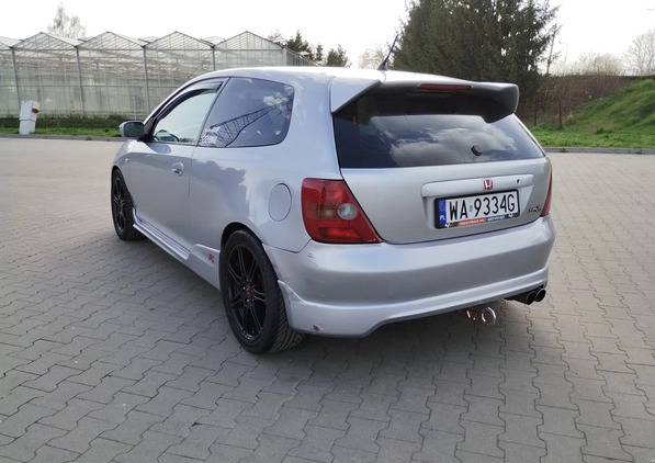 Honda Civic cena 28000 przebieg: 185000, rok produkcji 2002 z Warszawa małe 106